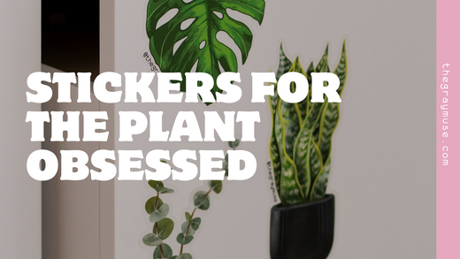 Stickers For The Plant Obsessed: Gifts for Gardeners