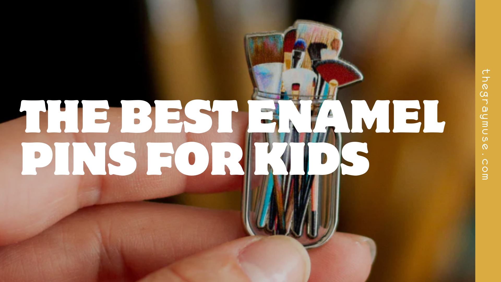Pin For Kid Using The Best Enamel Pins for Kids: Fun Designs They'll Love – The Gray Muse