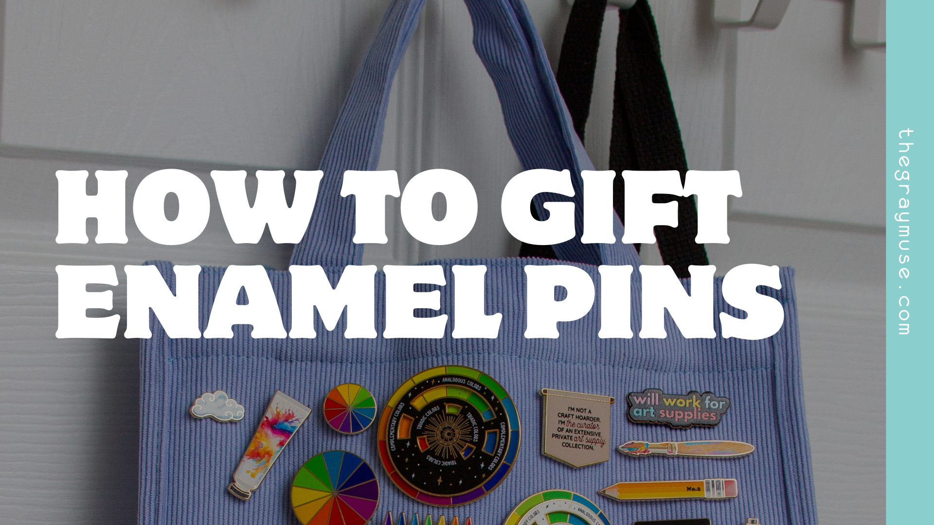What to Do With Pins: Creative Ways to Display Enamel Pins – The Gray Muse