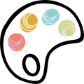 paint palette icon