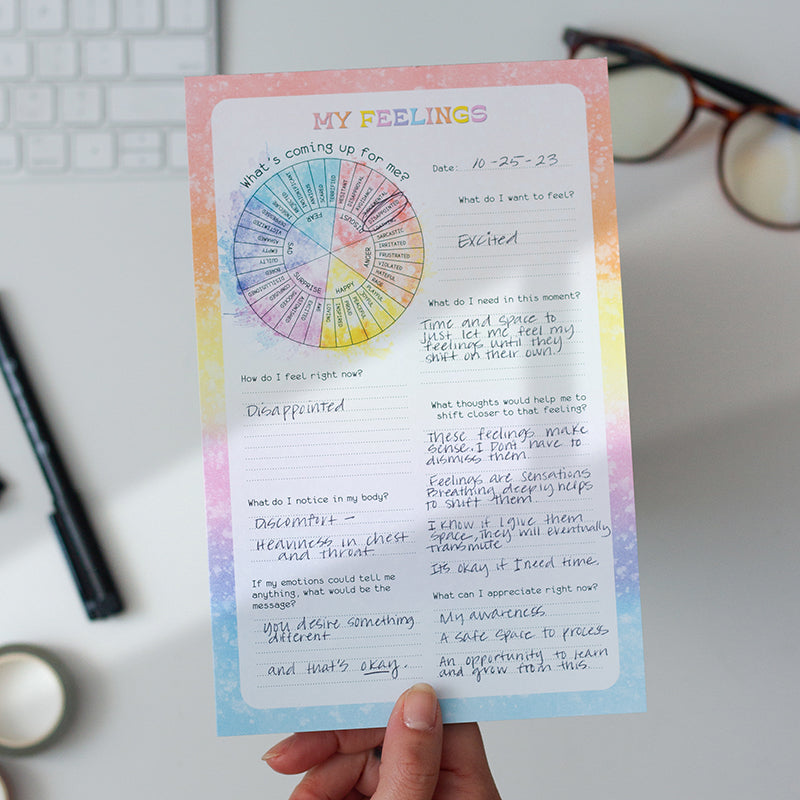 RETIRING My Feelings Notepad | Planning Memo Pad – The Gray Muse