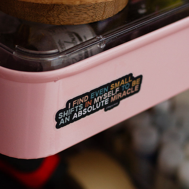 Absolute Free Sticker RETIRING An Absolute Miracle Matte Sticker – The Gray Muse