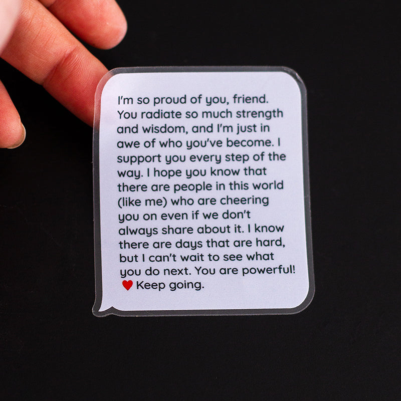 Important Message Incoming Incoming Text Message: You are Powerful Matte Sticker β The Gray Muse