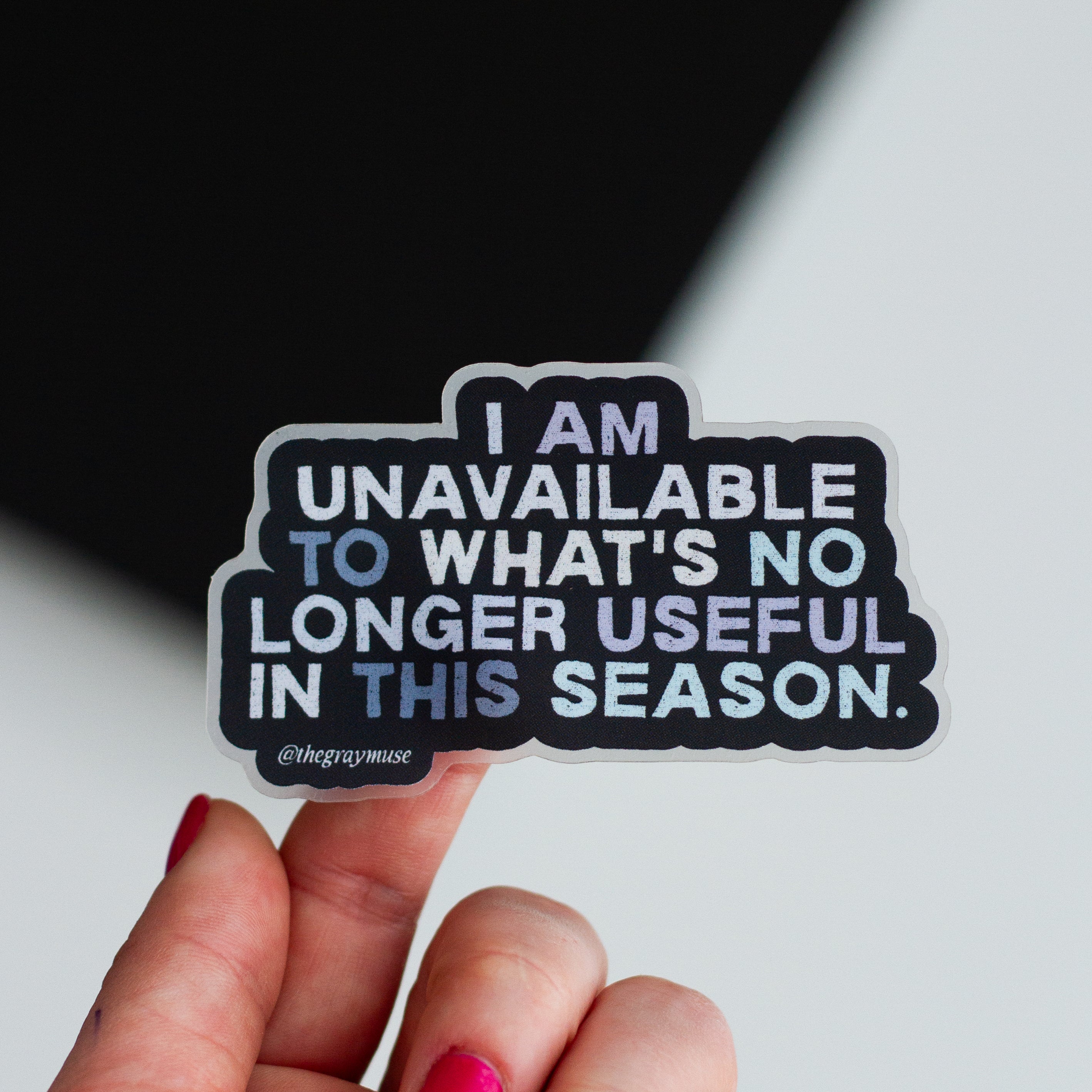 RETIRING Unavailable to What's No Longer Useful Matte Sticker – The ...