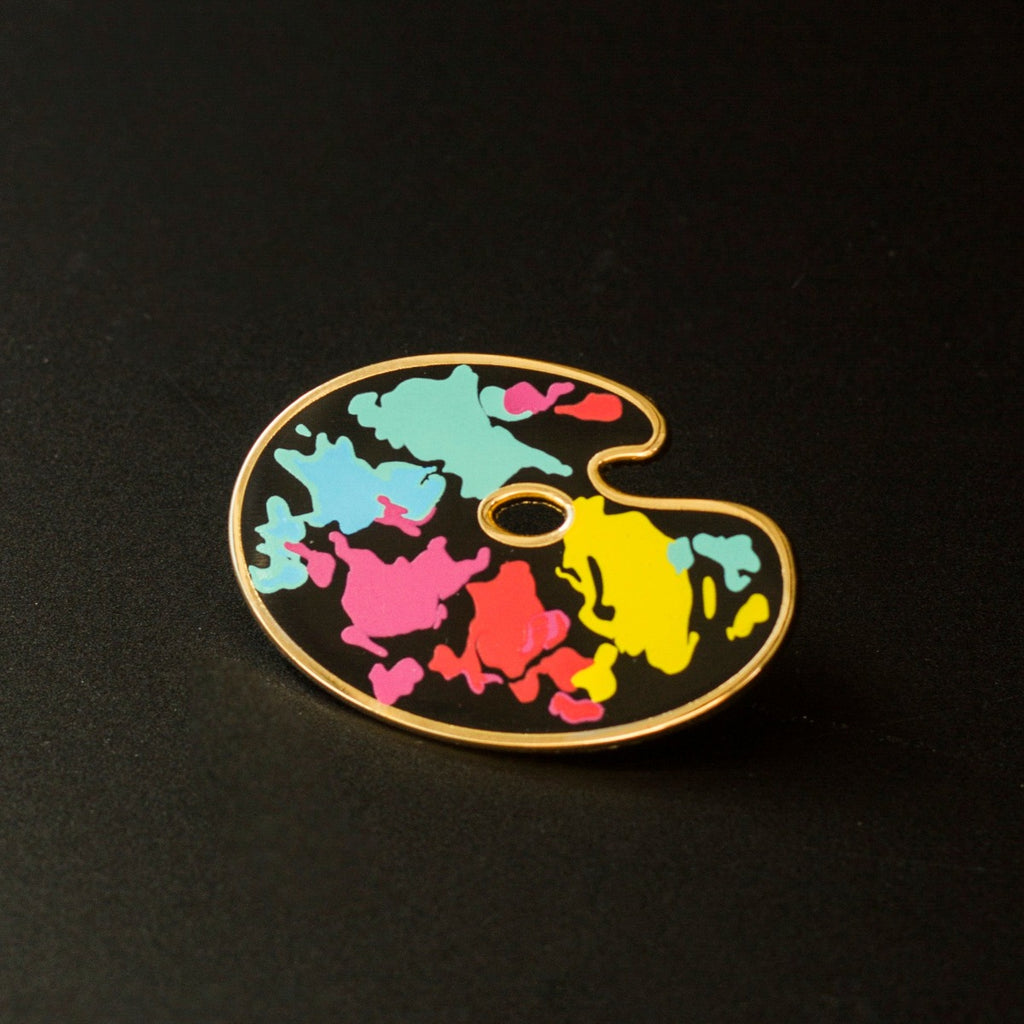 Paint Water Cup Enamel Pin